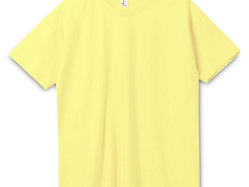 Футболка унисекс Regent 150, светло-желтая