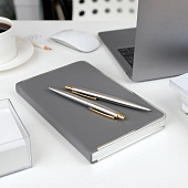 Ручка шариковая Poetica, серебристая