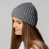 Шапка Uni, серый меланж