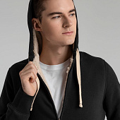 Толстовка унисекс на молнии Sherpa 280, черная