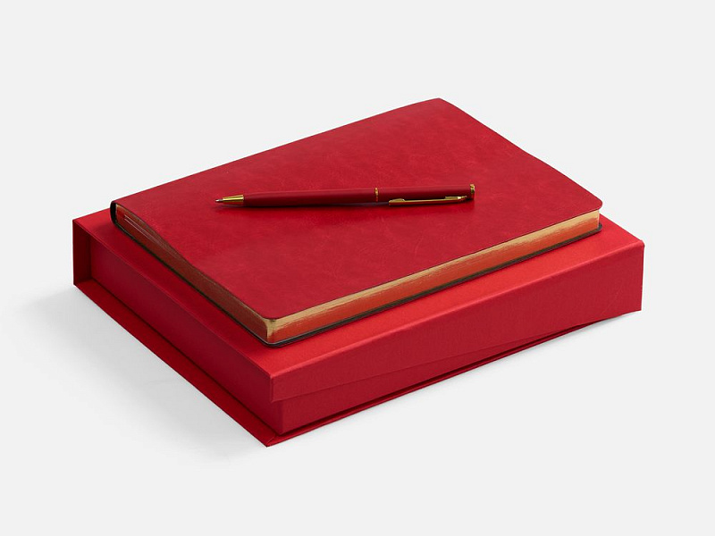 Набор Nebraska Flex, красный с золотистым