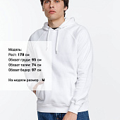 Толстовка унисекс Stellar, белая