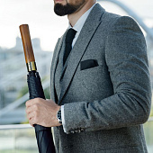 Зонт-трость Represent, черный