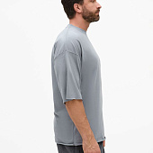 Футболка унисекс оверсайз T1, серая