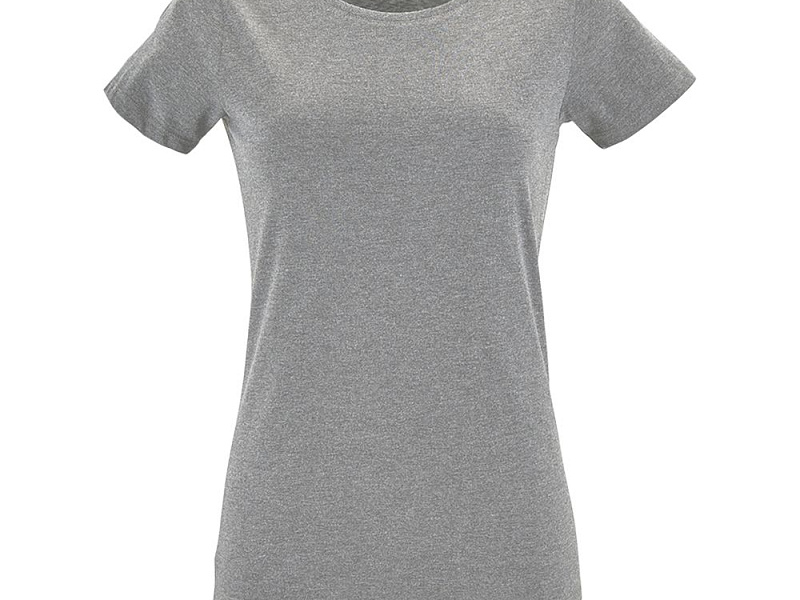 Футболка женская Regent Fit Women, серый меланж