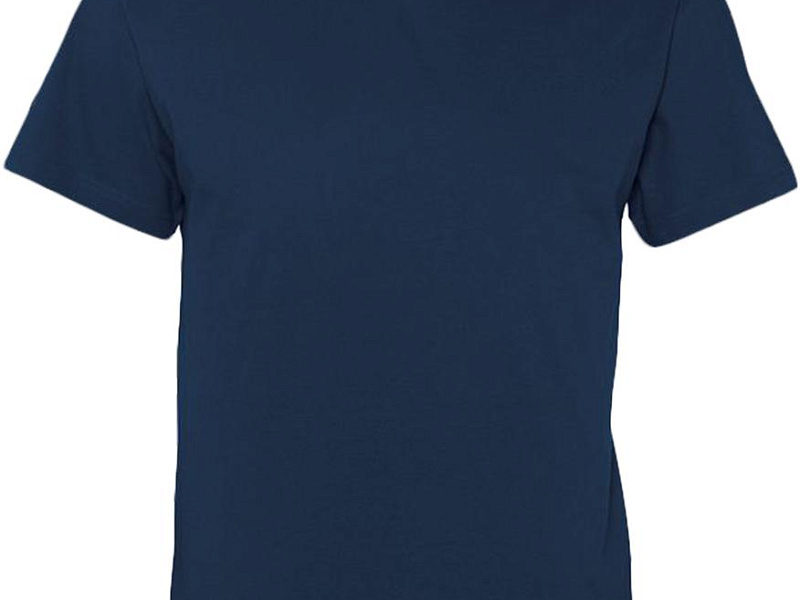 Футболка мужская с V-образным вырезом Victory 150, темно-синяя (navy)
