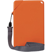 Плоская бутылка для воды Flacon, оранжевая