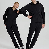 Куртка с капюшоном унисекс Begi, черная