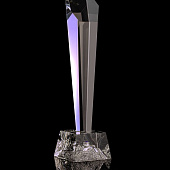 Стела Afterglow с подсветкой, большая, в подарочной упаковке