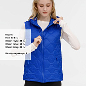 Жилет унисекс Tarnaby, ярко-синий