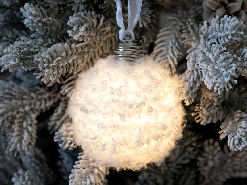 Елочный шар Snowglow