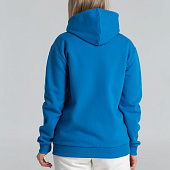 Толстовка с капюшоном на молнии Unit Siverga Heavy, бирюзовая