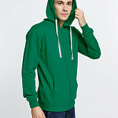 Толстовка на молнии с капюшоном Siverga, зеленая