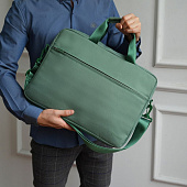 Сумка для ноутбука L215, зеленая