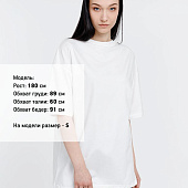 Футболка оверсайз унисекс Big Haul, молочно-белая