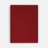 Ежедневник Flex Shall New, недатированный, красный