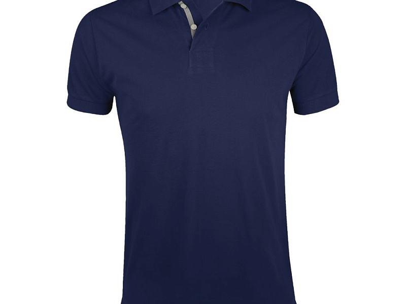 Рубашка поло мужская Portland Men 200 темно-синяя