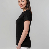 Футболка женская T-bolka Stretch Lady, черная