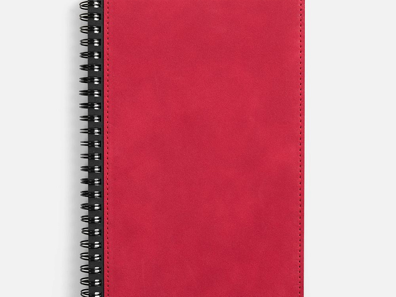 Ежедневник Notera Maxi, недатированный, красный