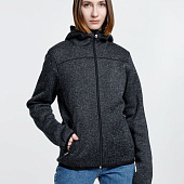 Куртка с капюшоном унисекс Gotland, черная