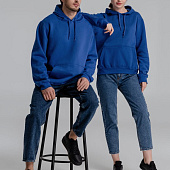 Толстовка с капюшоном Slam 320, ярко-синяя