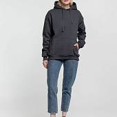 Худи Kirenga Heavy 2.0, темно-серое (графит)