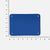 Лейбл Eta Soft Touch, XL, синий