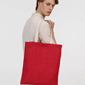Холщовая сумка на плечо Juhu, красная