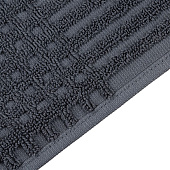 Полотенце Farbe, среднее, темно-серое