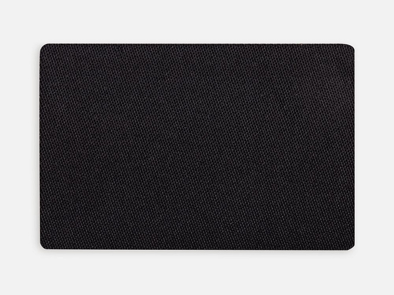 Наклейка тканевая Lunga, L, черная