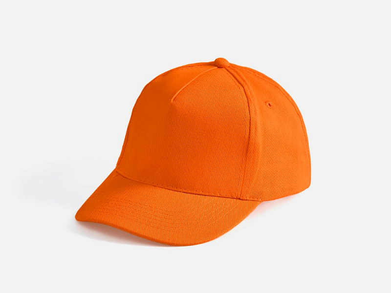 Бейсболка Long Beach, оранжевая