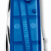 Офицерский нож Spartan 91, прозрачный синий