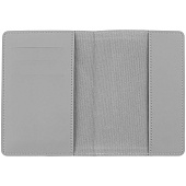 Обложка для паспорта Shall Simple, серый