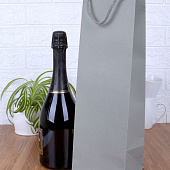 Пакет под бутылку Vindemia, серый