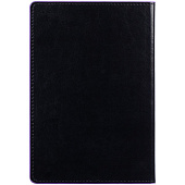 Ежедневник Alanis, недатированный, черный с фиолетовым