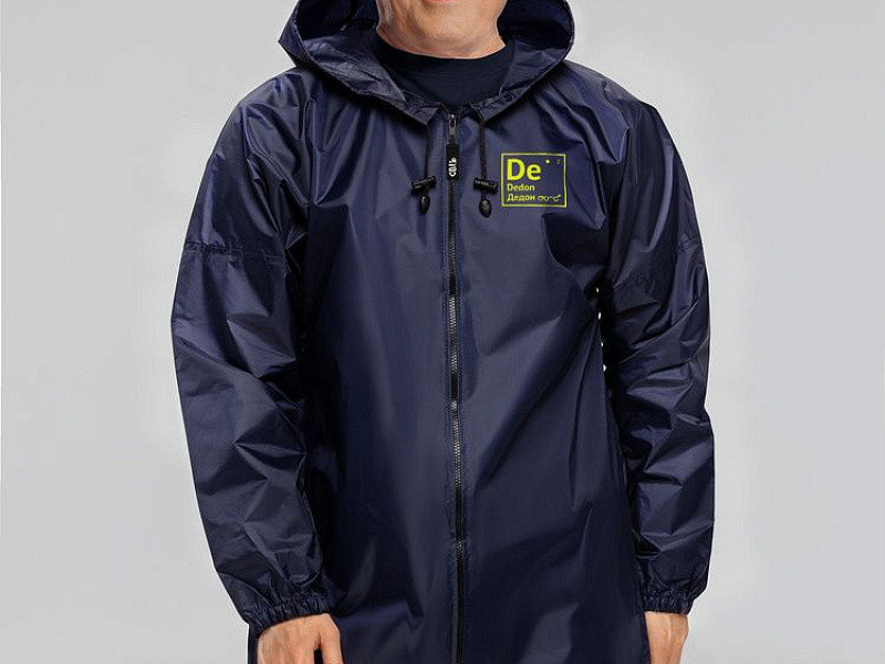 Дождевик «Дедон», темно-синий