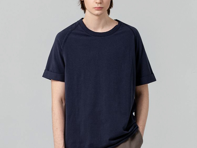 Футболка унисекс Vozduh 1.0, темно-синяя