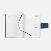 Ежедневник Grande Strap на заказ, датированный, голубой