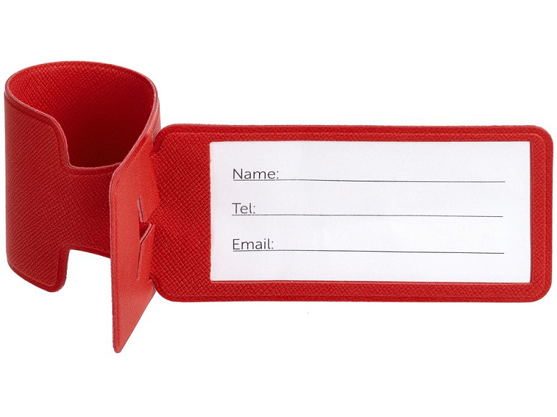 Багажная бирка Devon, красная
