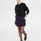 Лонгслив унисекс Siluetti Fuori, черный