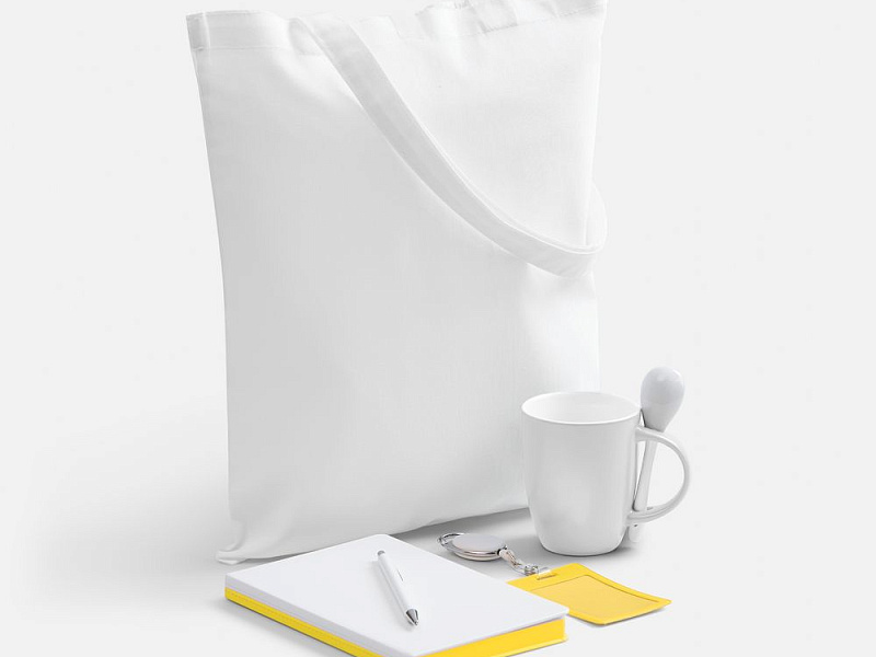 Набор Welcome Pack, желтый с белым