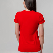 Футболка женская T-bolka Stretch Lady, красная