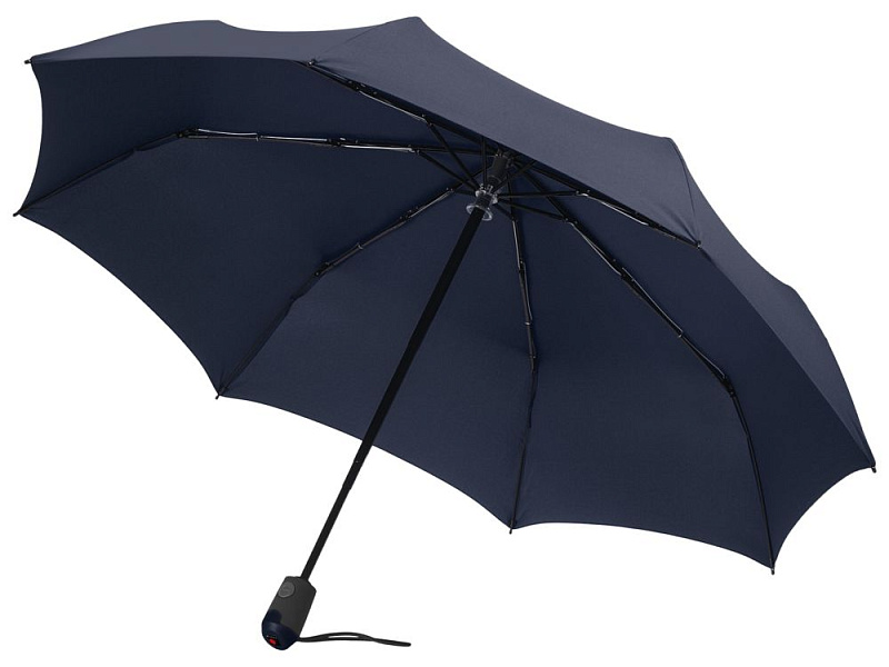 Зонт складной E.200, темно-синий