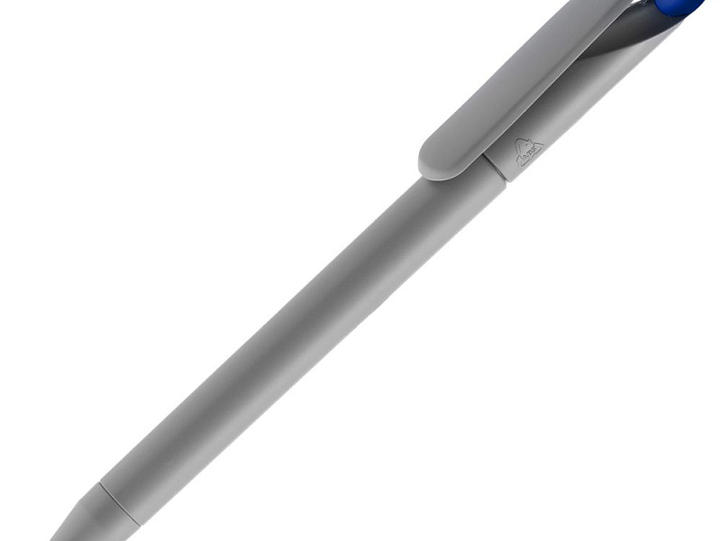 Ручка шариковая Prodir DS1 TMM Dot, серая с синим