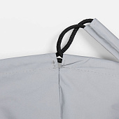 Детский рюкзак-мешок Manifest из светоотражающей ткани, серый