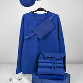 Поясная сумка W2, синяя