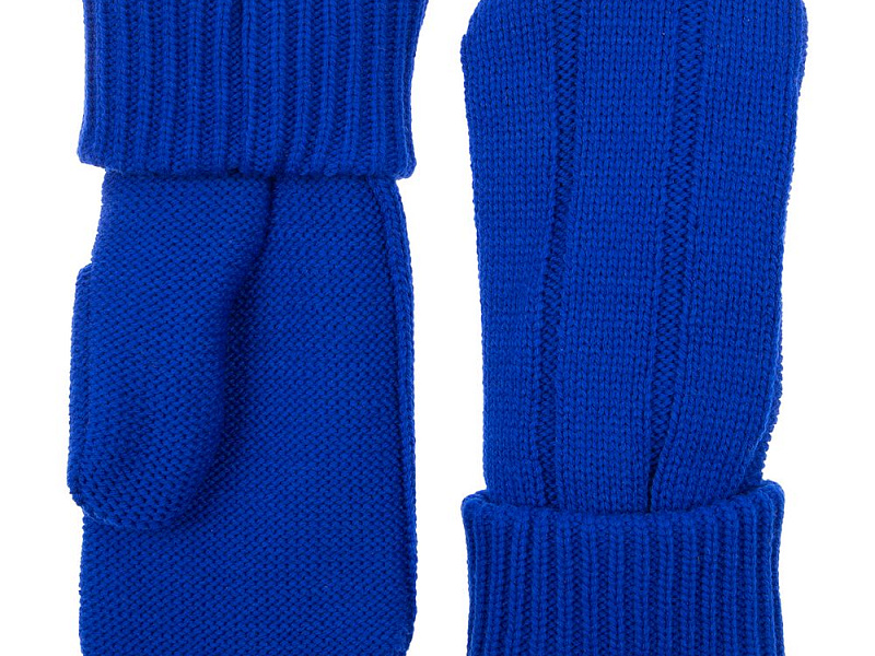 Варежки Knit Beat, синие