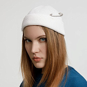 Шапка Pricker, белая