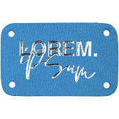 Лейбл Eta Latte, S, голубой