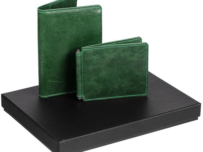 Набор Apache Billfold, темно-зеленый